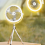 LED 휴대용 삼각대 선풍기 타프팬